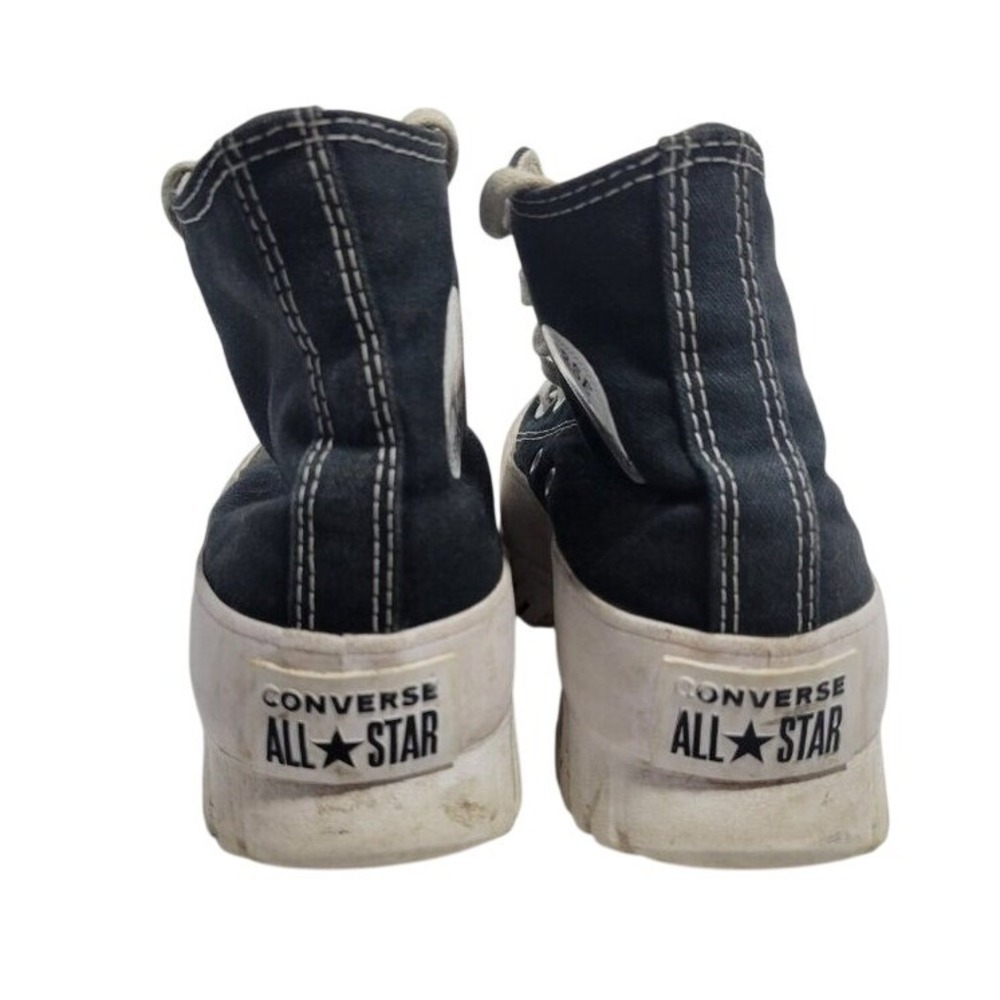Converse Lugged‎ 2.0 High Top Women 5.5 Black Good Platform Canvas A00870C - Picture 2 of 4